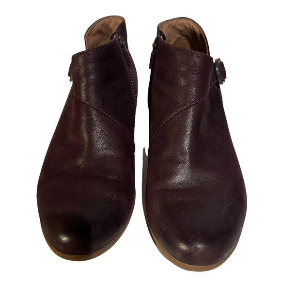 DANSKO DARBY LEATHER ANKLE BOOTS 38 - Picture 2 of 5